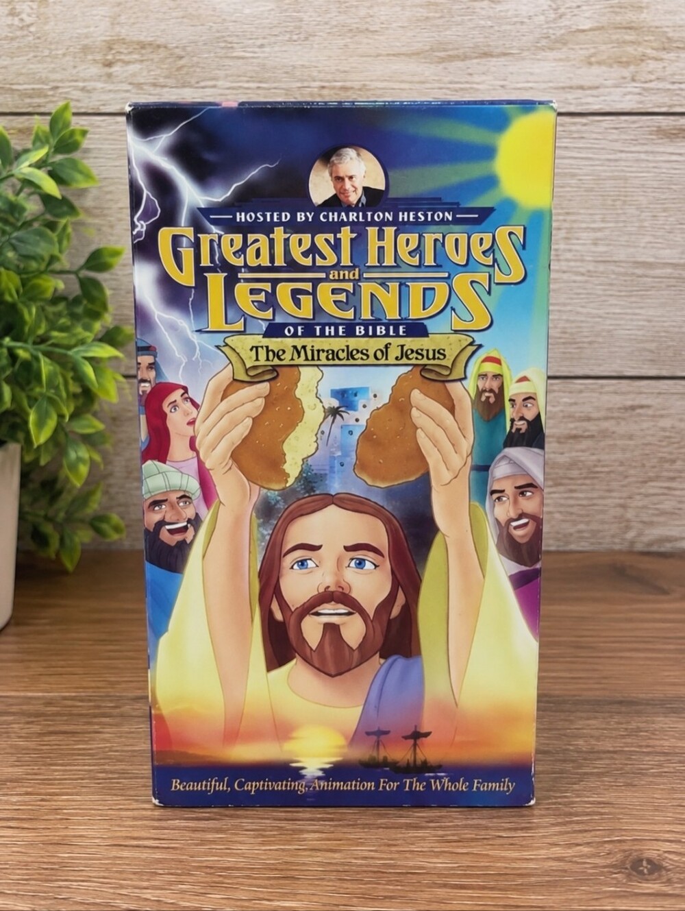 Greatest Heroes and Legends of the Bible: The Miracles of Jesus – VHS To Tape